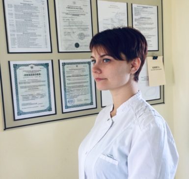 Старшая медицинская сестра Шульга  Ксения Юрьевна